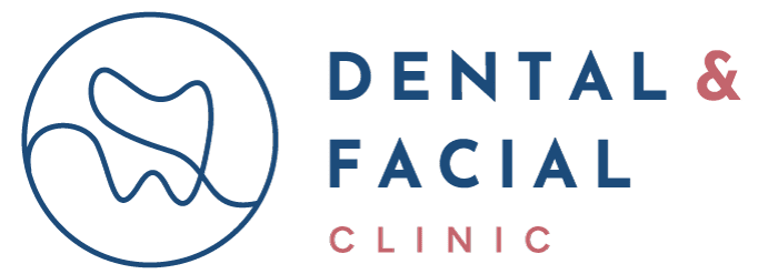dental and facial logo pink